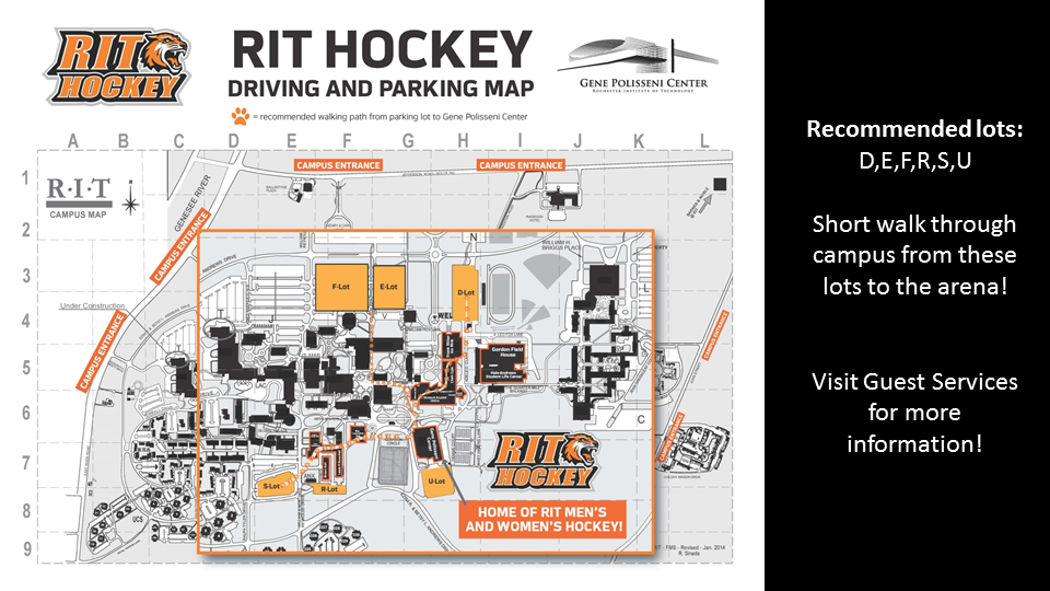 Rit Parking Lot Map Directions And Parking